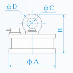 吊運鋼板用電磁鐵MW04系列產(chǎn)品外形圖